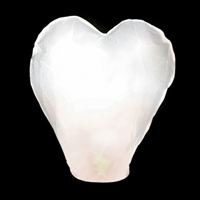 kliknij aby zobaczyć szczegóły lampion szcz�cia serce bia�e <br />LAMP3T