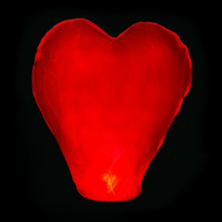 kliknij aby zobaczyć szczegóły lampion szcz�cia serce czerwone <br />LAMP1T