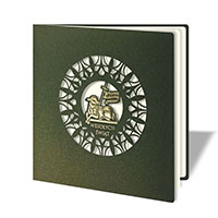 Kartki złocone, tłoczone, laserowe biznesowo religijne W784