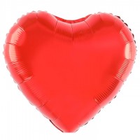 Balon foliowy Serce czerwony 18cali 