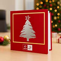 Indywidualny Projekt Kartki Świątecznej Styl ORLEN