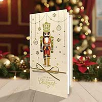 Kartka świąteczna Dziadek do orzechów