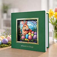 Kartka wielkanocna z motywem zająca. Edycja limitowana