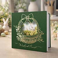 Kartka Wielkanocna Premium 165 × 165 mm  Edycja biznesowa