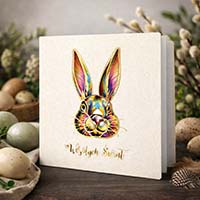 Kartka Wielkanocna edycja biznesowa Premium 165 × 165 mm edycja biznesowa