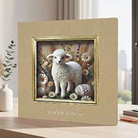 Kartki Wielkanocne, laserowo wycinane Zestaw 5 szt z życzeniami + wkładki do wypisania gratis!