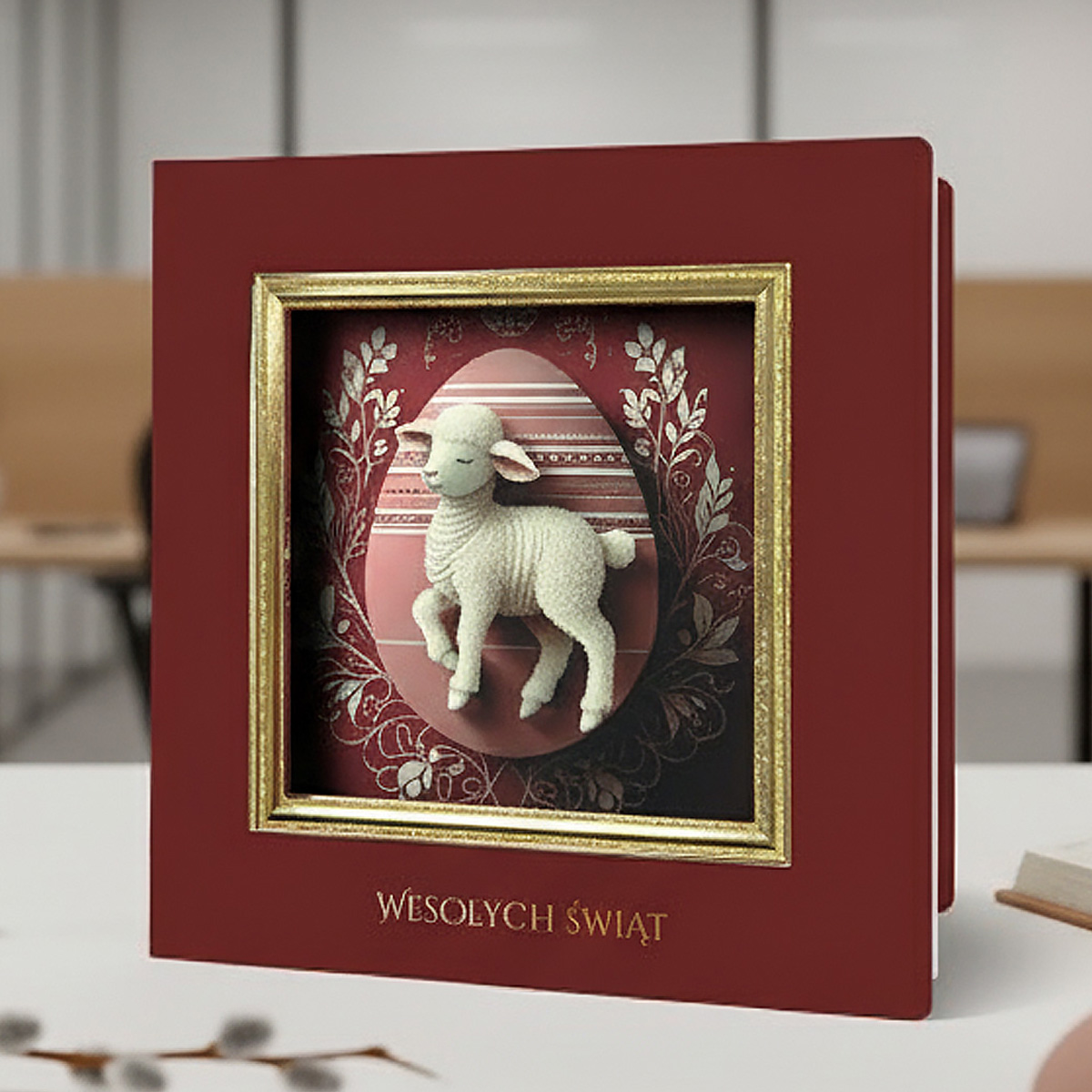 Kartki Wielkanocne Zestaw 5 szt z życzeniami + wkładki do wypisania gratis!