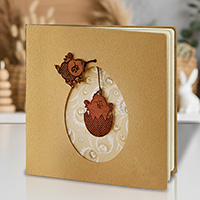 Kartki Wielkanocne, laserowo wycinane Zestaw 5 szt z życzeniami + wkładki do wypisania gratis!