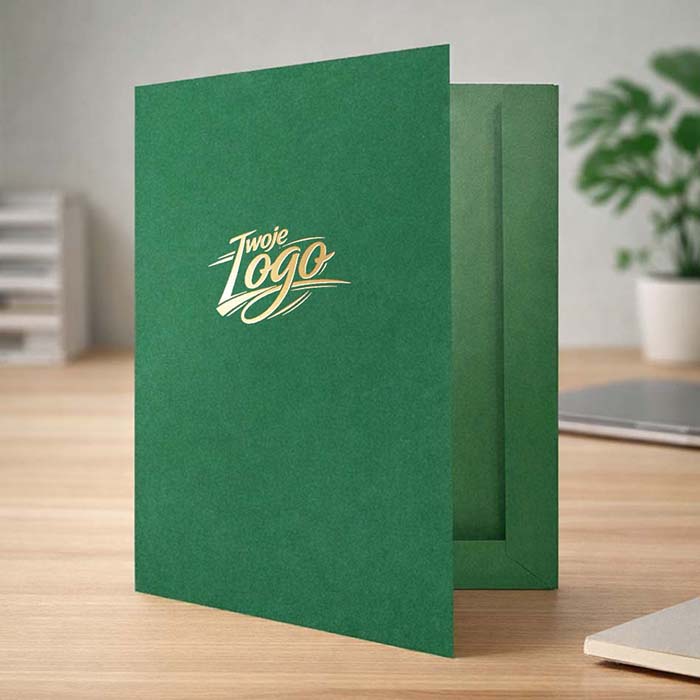 Teczka ofertowa A4 Papier barwiony w masie